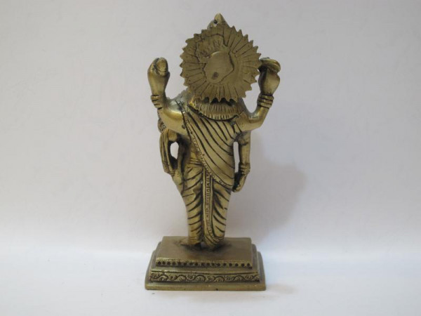 Dhanvantari Statue Messing 19 cm zu kaufen
