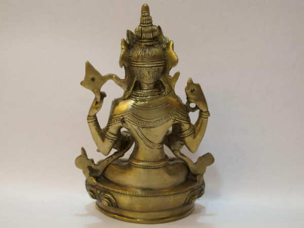 Chenresi Avalokitehsvara Messing Statue zu kaufen