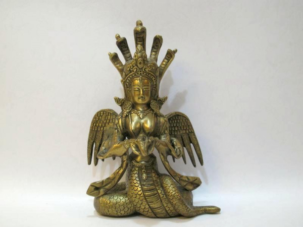 Nag Kanya Messing Statue online kaufen